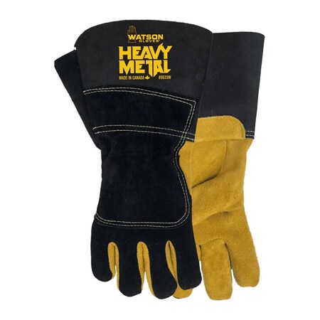 Watson Gloves Black Velvet Winter Welding Wool Lining-Large PR 9533W-L